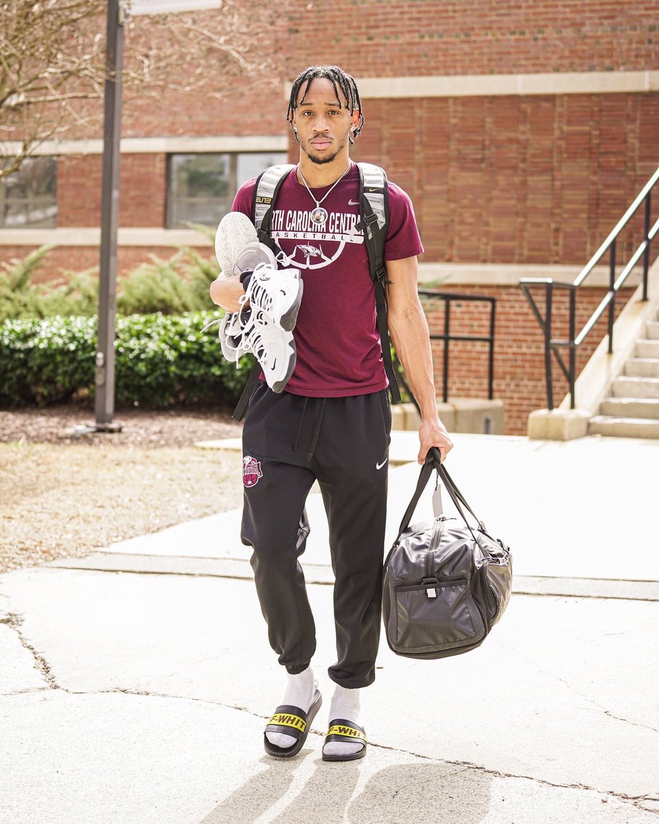 NCCU_MBB's tweet photo. Next Stop Norfolk!😤🦅🏀 https://t.co/s2kxit2etA
