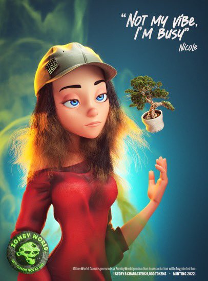 ZombyWorld's tweet photo. If you’re in our Convention Center discord, Cosplayers can join our Terra channel which is geared towards the ZombyWorld character of Nicole’s quest to protect the environment

With Terra, Nicole aims to connect people around the world and create awareness and fresh initiatives https://t.co/k95SprNlxu