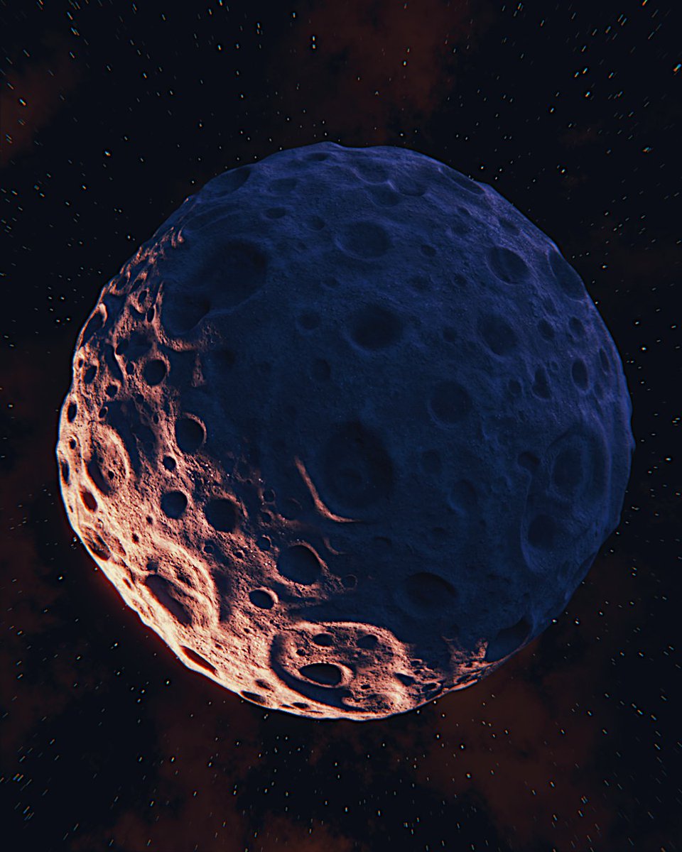 Seifert3D's tweet photo. This is a render of my moon model. I made this with Blender and used Cycles for rendering.

#b3d #scifi #moon #Blender3d #3dmodel #digitalart #3dart #art #space #spaceart #illustration #digitalsculpt #madewithblender #weltraum #mond #3dmodeling https://t.co/EG5R6XC2ze