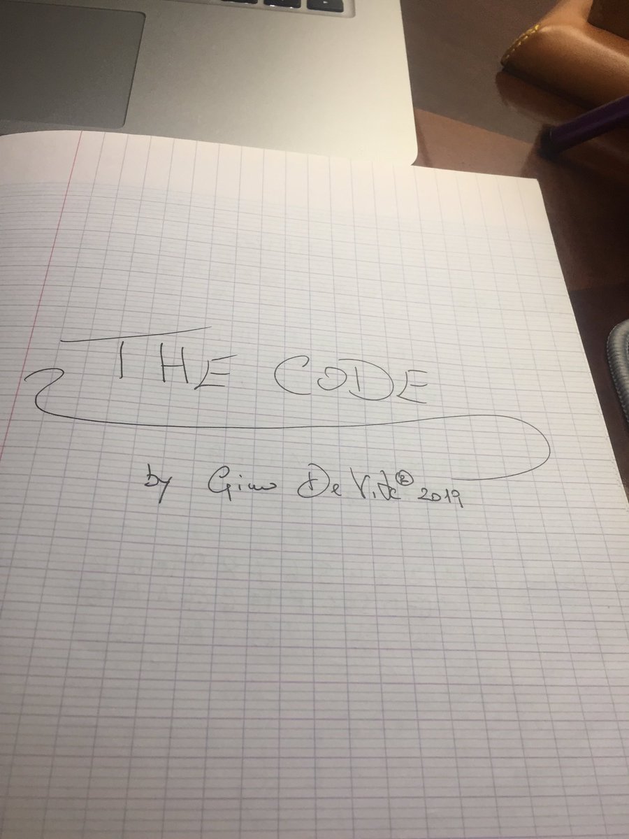 GinoDeVita2's tweet photo. The Code - Stay Tuned 
Nuovi sentieri per la composizione musicale.....#composer #music #newbook #compositore #originalbook #guitarist #allinstruments https://t.co/IgHArJ1JvI