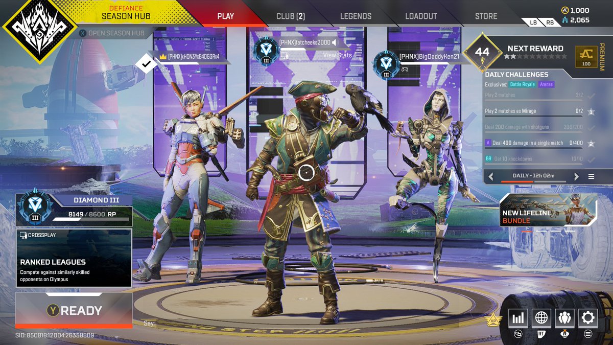 Hans00131's tweet photo. on the road to masters #PCGaming #ApexLegends https://t.co/TfTxqB9DZb