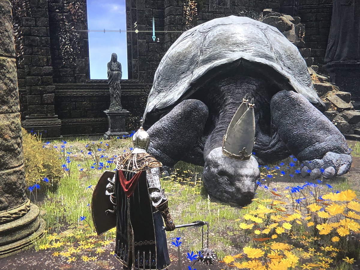 KaijuEpk's tweet photo. Have a blessed Sunday everyone! Here is your daily inspirational quote from Pope larg the 4st “HEEEEEEEEEEH” #ELDENRING #popeturtle #monkey https://t.co/Qr7PBwCTKt