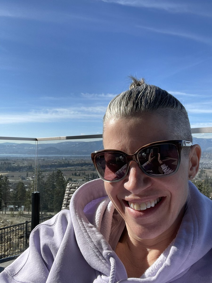 It’s March 6th and I’m sitting on my deck in the sun.  #feelingblessed