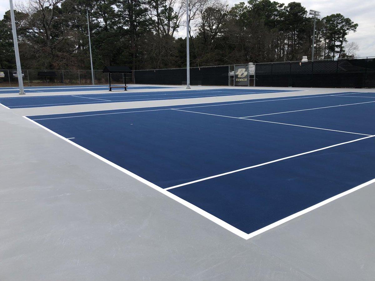 pg_tennis's tweet photo. #NewCourts #PG_Tennis #GoHawks https://t.co/uHs1nuHtTF
