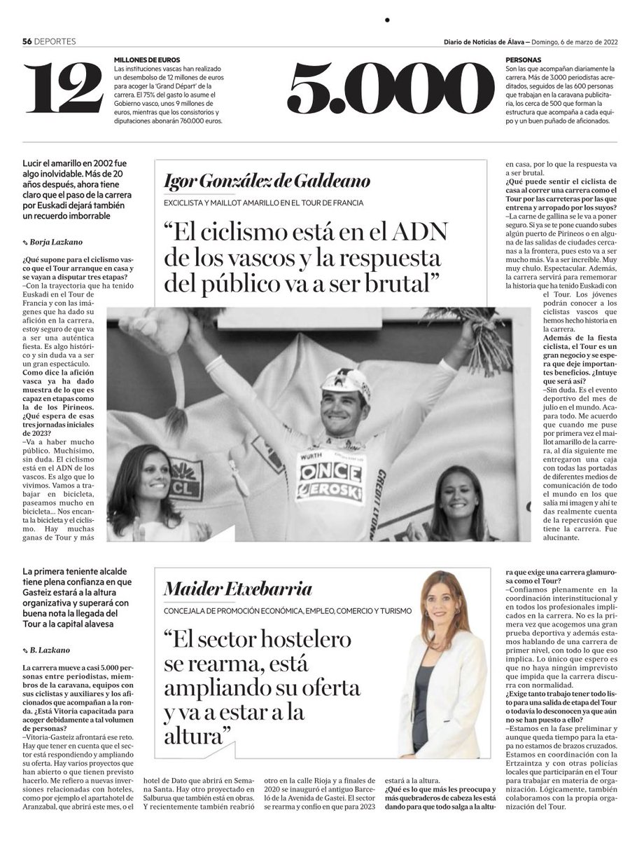 metxebarria_vg's tweet photo. «El regalo del Tour a Vitoria», un reportaje de Borja Lazkano en @NoticiasdeAlava. Esperamos que nuestra ciudad aproveche el impacto mediático de @letour_es para exhibir su imagen de ciudad sostenible y vinculada al deporte. 🚴‍♀️💚 https://t.co/UsSmUozGkI
