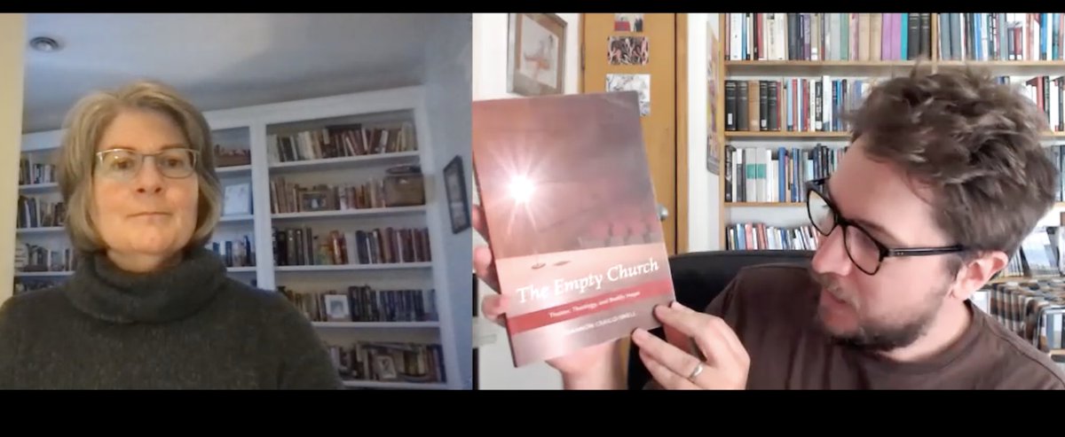 RinseRepeatPod's tweet photo. New ep! I spoke with Shannon Craigo-Snell about turning to theatre to ask: Why Church? We discuss what led her to this conversation, how performance as event/interaction/doubleness illuminates the nature of the church, reading Delores Williams with Bertolt Brecht and much more. https://t.co/bh0xCxym94