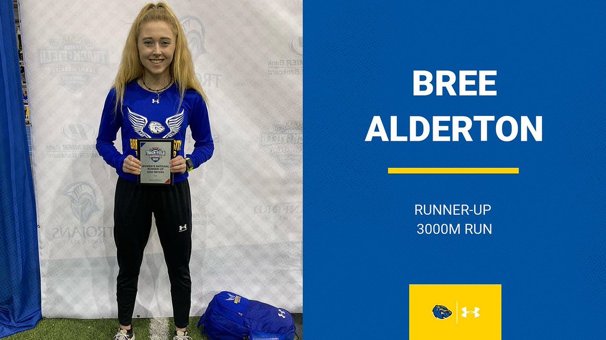 Women's Indoor Track &amp; Field: Alderton Places 2nd at National Championship
 - bresciabearcats.com/article/2377.p…