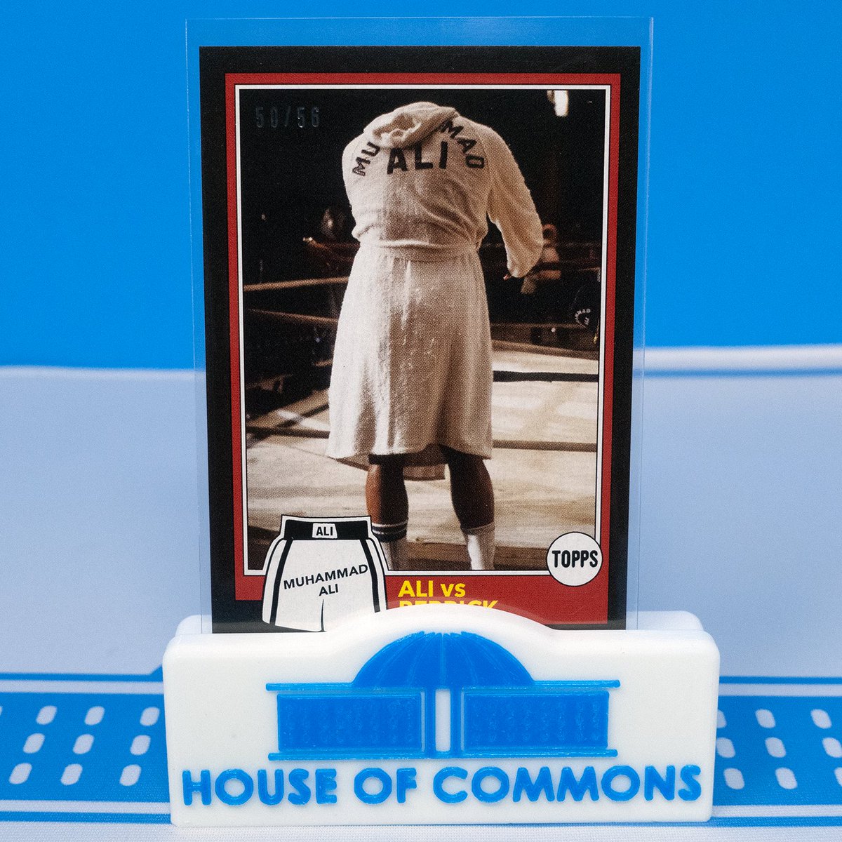 CommonsCards's tweet photo. 🚨🚨 99¢ Ali Auctions 🚨🚨
MUHAMMAD ALI Collection Topps BLACK PARALLEL 50/56 #79 ~ Ali vs Berbick 
#Topps  #HouseOfCommonsCards #MuhammadAli 

https://t.co/B1Rmef1IMK https://t.co/4SsDauDQdz