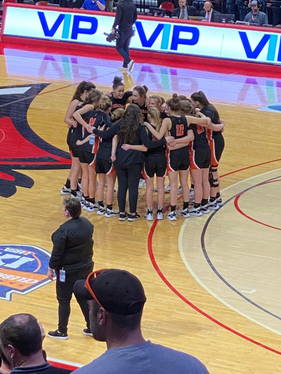We cannot thank our community, fans, families and school enough for all the support! These girls played every game with passion and heart and we are so proud of their accomplishments!! History was made, records broken, went 35-3 and finished with a Second place at State! 🧡🖤 🏆