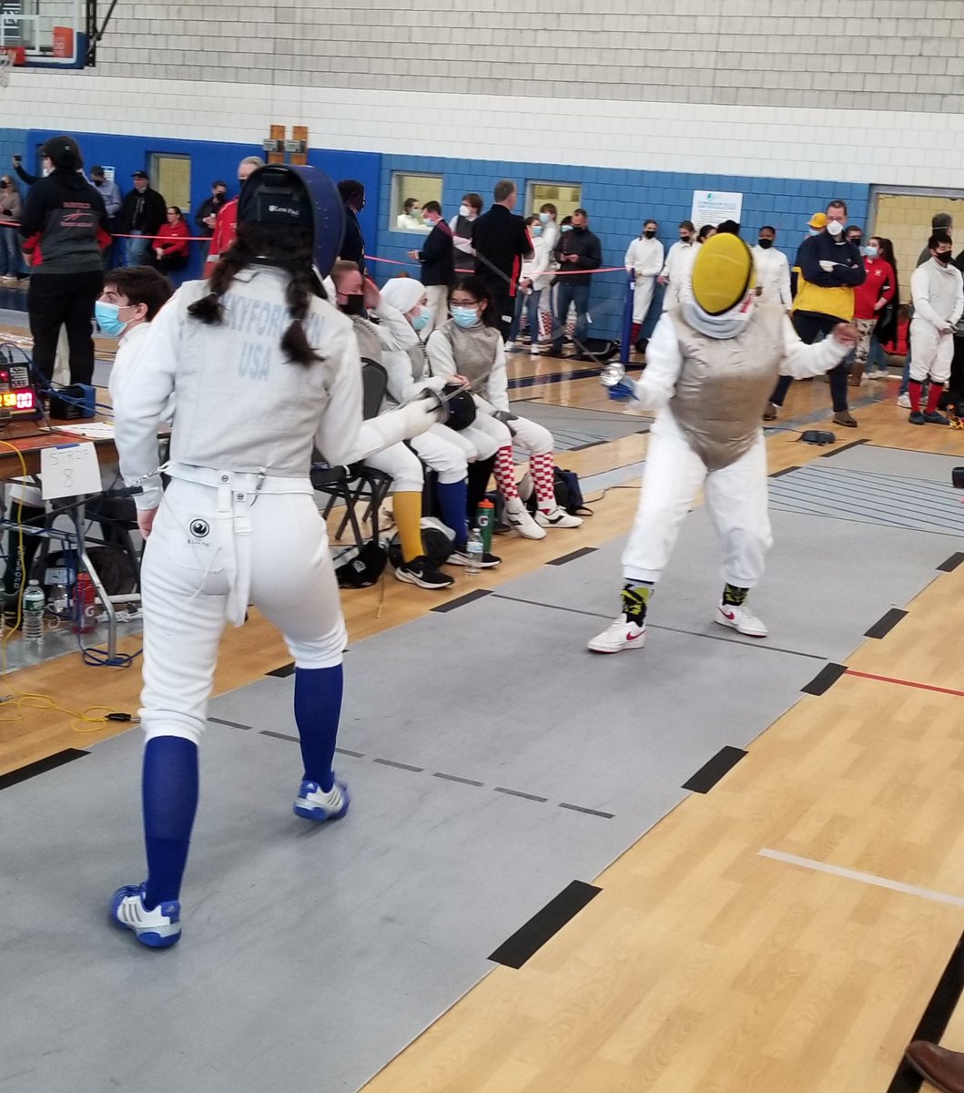 Lancer fencing had a great day at the CHSFS State Individual Tournament.
Taylor Wininger-Sieve won 3rd in women's foil. We also qualified for CHSFA State Team competition this Sunday in women's foil, epee and men's foil.