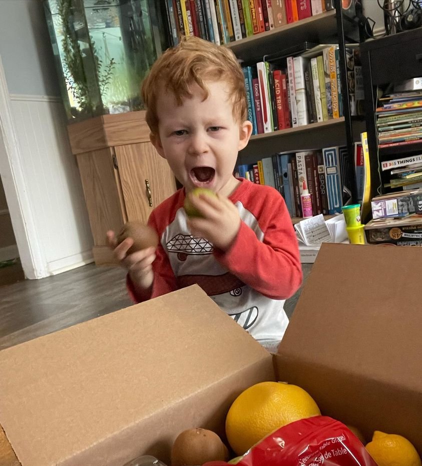 Doesn’t get any better than this - Kiddos excited about fruits &amp; veggies! It’s one of the things we love most about what we do! Delivering nutritious, delicious produce to  help make it easier to feed families and help kids grow and thrive.  #NationalNutritionMonth