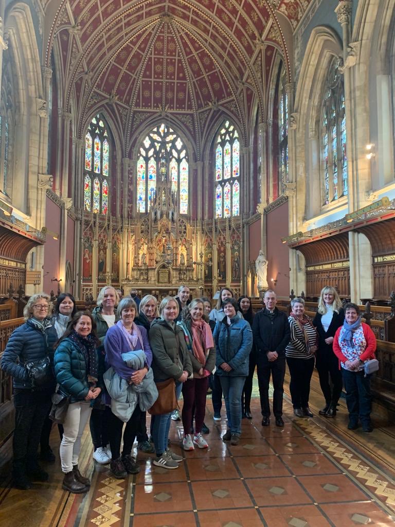 EthosBWCET1's tweet image. Mass was celebrated at the end of our retreat for BWCET staff from diverse roles across our schools in St Cuthbert’s Chapel, Ushaw. Thank you Fr Mark for a wonderful day #throughChristinpartnership #developingspirituality #celebratingcommunity