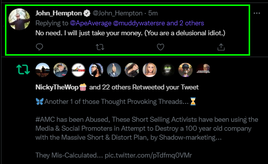 ApeAverage's tweet photo. The Truth is Ugly, and These Short Seller Will Try Anything to Keep the 99% In the Dark! I will Continue to Expose & Discredit These Corrupt🤡s https://t.co/ndCDBj4PVK
