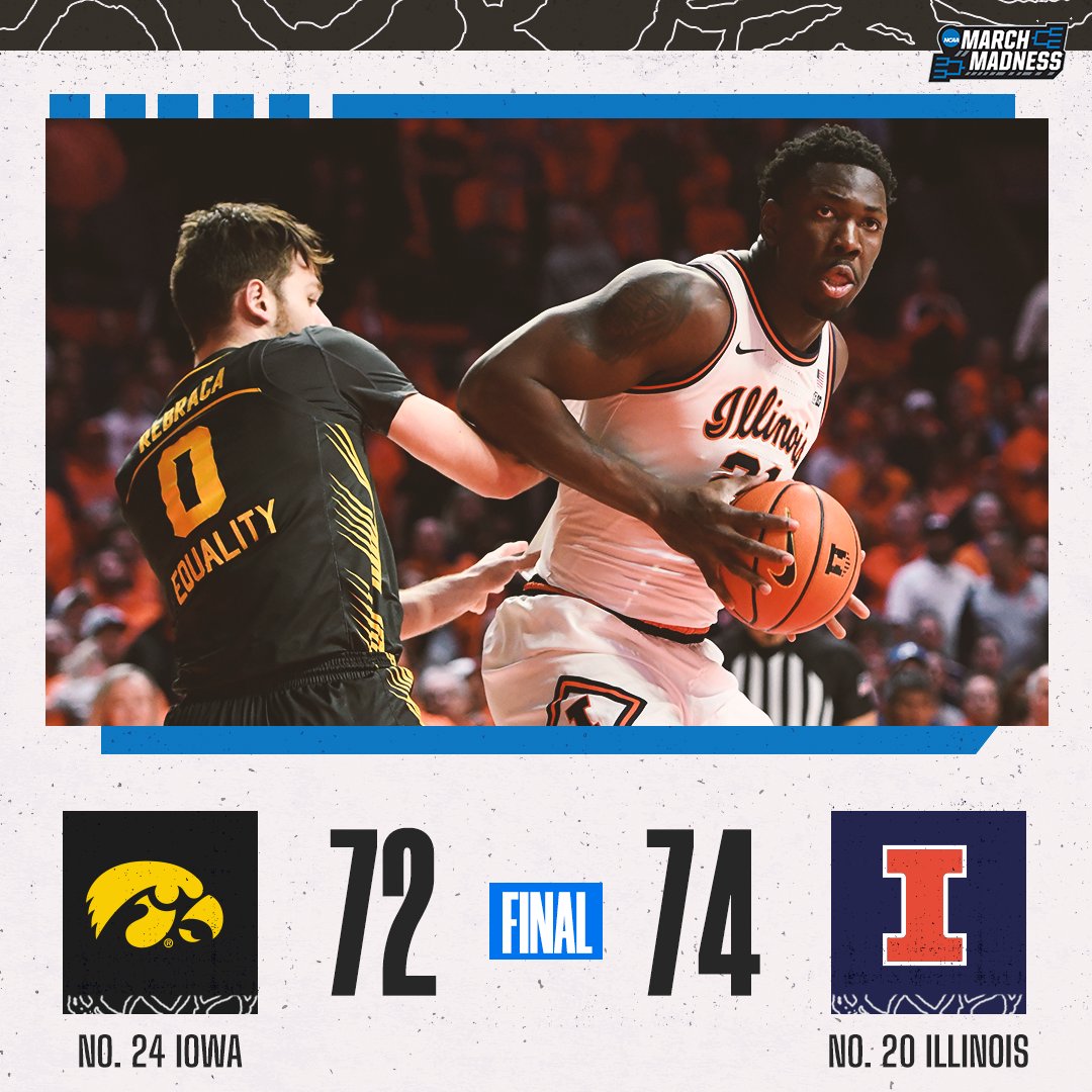 MarchMadnessMBB's tweet photo. .@IlliniMBB win the Big Ten regular season title for the first time since 2005 👏 https://t.co/Ygz888cDN3