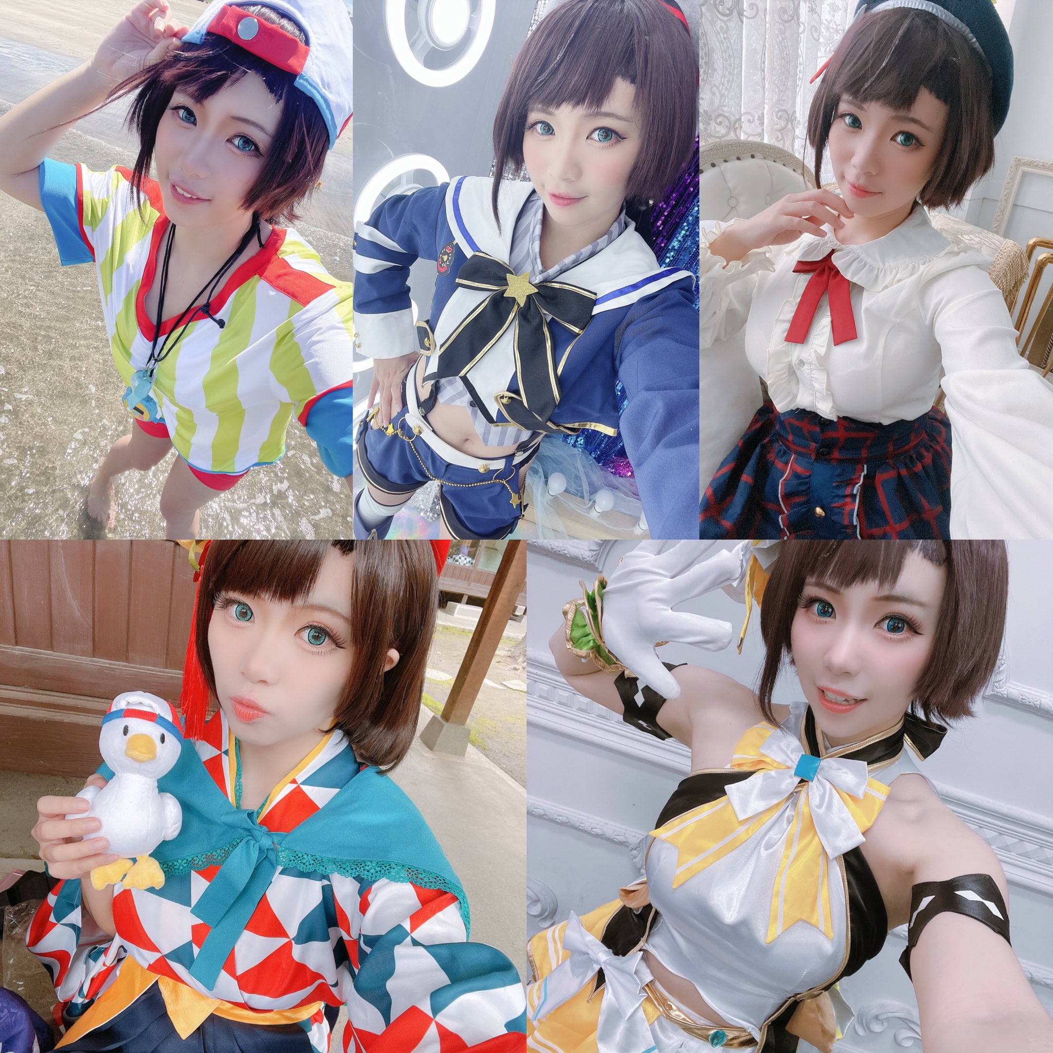 ホロライブ 防ぎ 大空スバル コスプレ