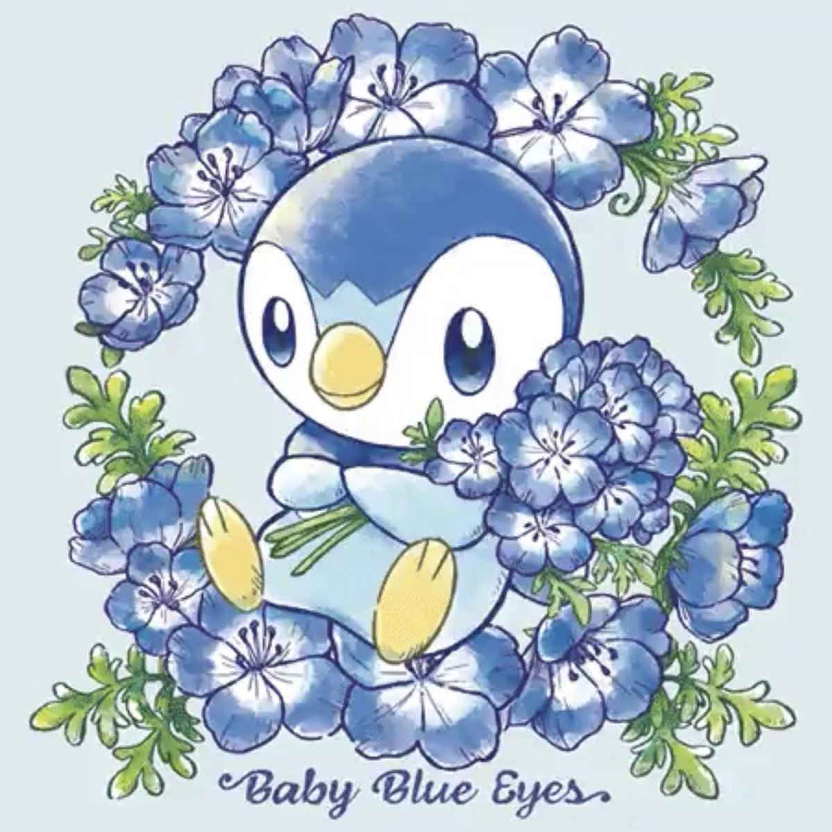 Here's a better look at the illustrations from Pokémon's Baby Blue