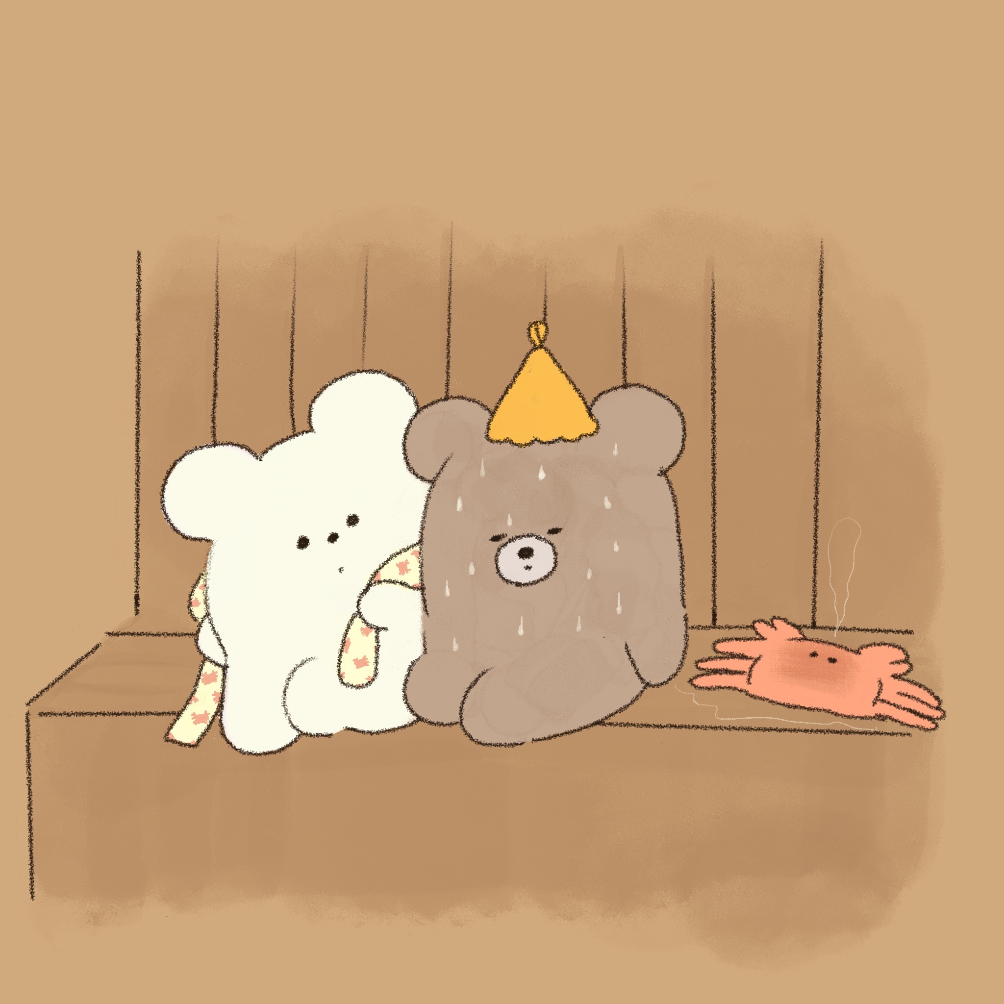 ころまるさん 3月7日は サウナの日 汗を流すって気持ちいいね ころまるさん ゆるいイラスト サウナ T Co Du5gkhwfkz Twitter