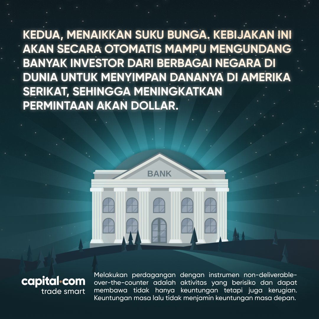 capitalcomid's tweet photo. Simak beberapa langkah yang bisanya diambil The Fed untuk menyelamatkan Dollar.

#capitalcomid #Dollar #USD #FederalReserve #finance  #bank https://t.co/4qcjaxHYnt