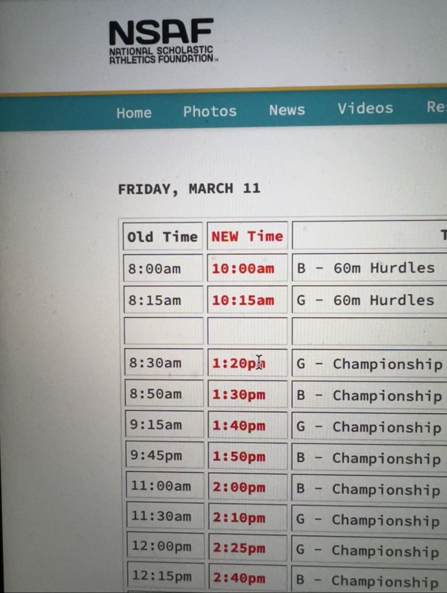 Not trying to call anyone out. But I would like to point out that both National Meets this weekend have made slight changes to their schedule. <a href="/_LAB_TC/">L.A.B. TC</a> took a lot of heat for changing ours and people weren’t flying across the country to compete in our meet. Please remember this.