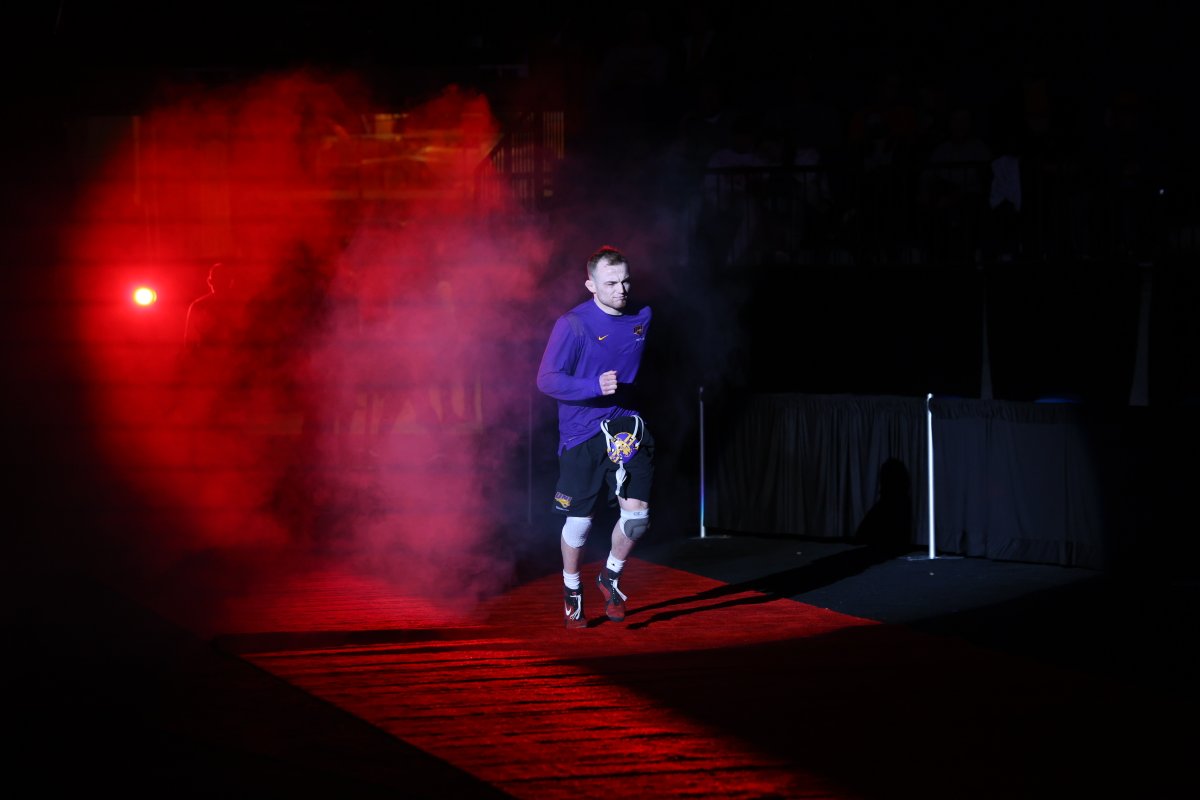 UNI_wrestling's tweet photo. 184 | Major decisions x 4! Parker Keckeisen rolls through the championships to be the 3rd Panther to earn 2 Big 12 titles. A Panther has won the 184 title every year since joining the Big 12 in 2018.  #PantherTrain https://t.co/YxDls4Vtdf