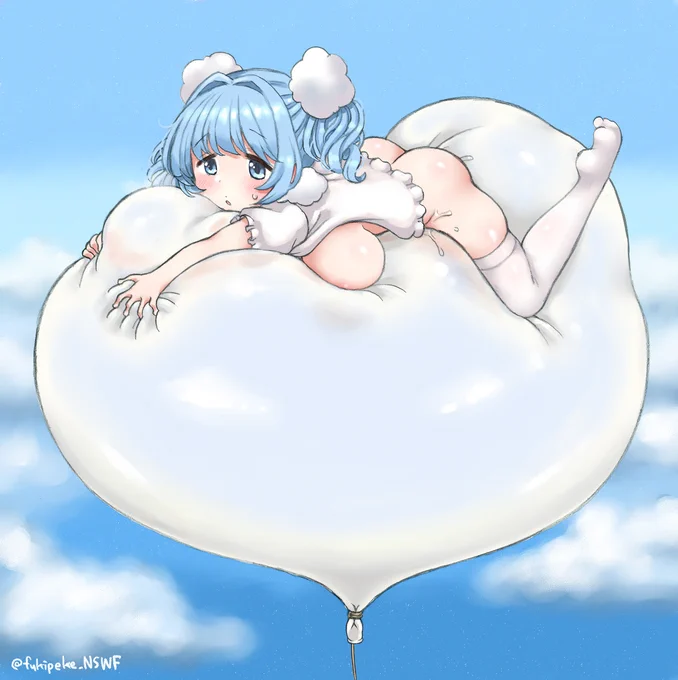 [R-18] 【よそのこ】くもりちゃんのないしょのふうせんあそび #くもり #よその子 #ロリ巨乳 #風船フェチ #オナニー https://t.co/QxEYG4YRWx 
