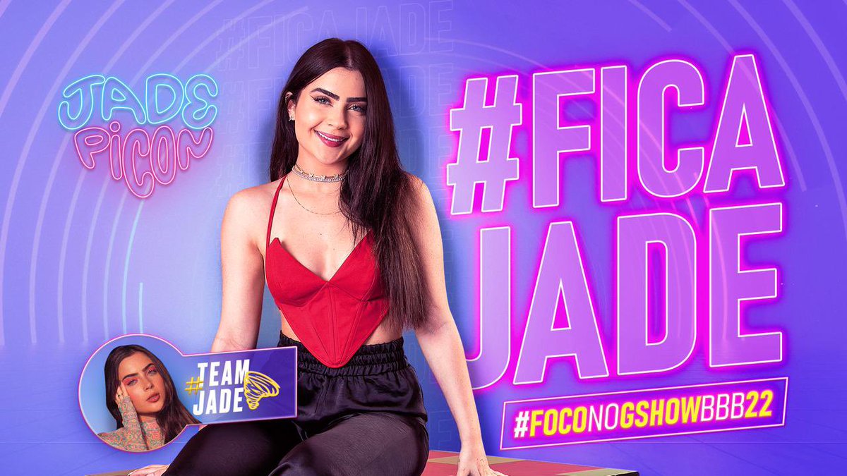 bibitatto's tweet photo. VAMBORAAAAA #FICAJADE #FORAJESSI https://t.co/FOGwQF0BiI