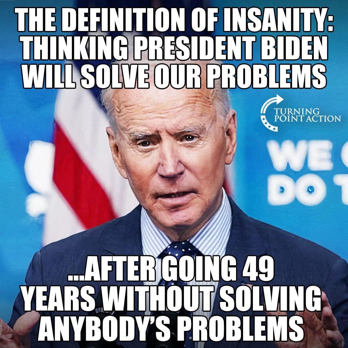 Donna Brandenburg on Twitter: "Spot on @TPUSA 😂 #biden #BidenIsADisgrace  #TrumpWasRight <a href=