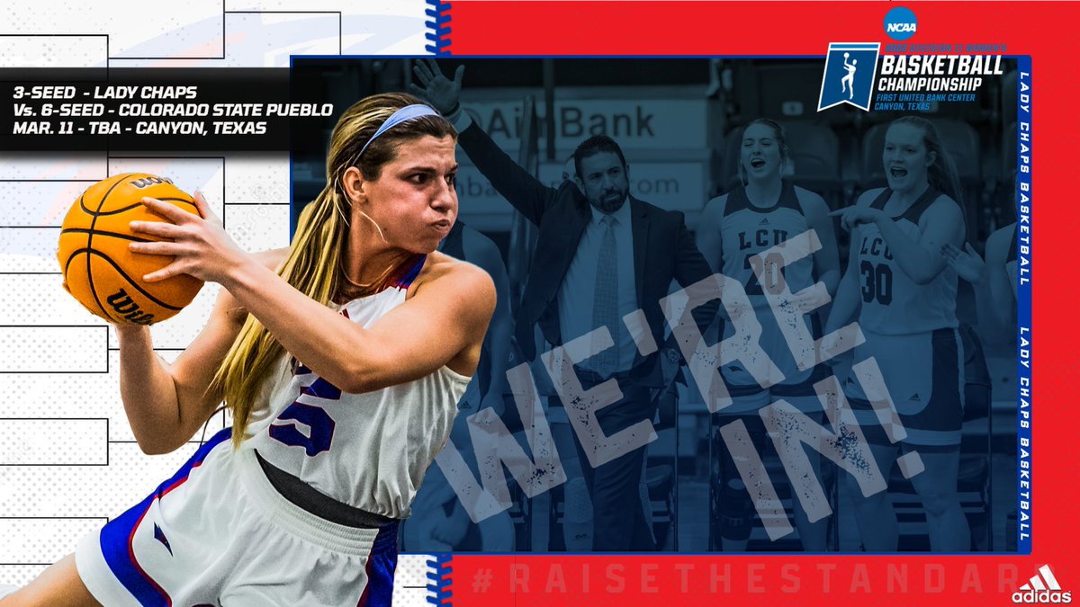 LCUCHAPS's tweet photo. 🏀 WBB | For a sixth time in program history, @LCUWomensBball has clinched a berth to the NCAA Regional!!!! Stay tuned this week as we know more information (time and ticket information) so you can join us in Canyon!!!

#RaiseTheStandard https://t.co/5VuORGvR8B