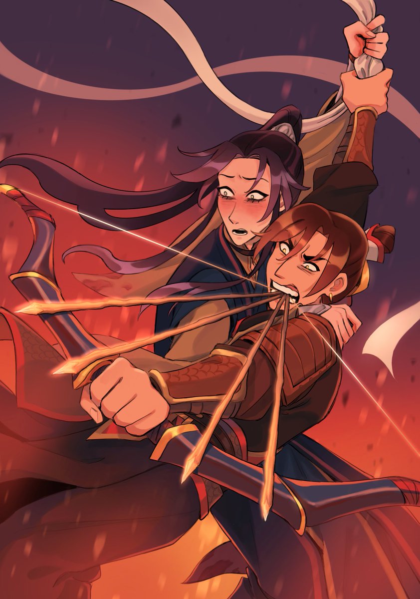 ginsays's tweet image. ( tgcf 235 ) still cannot believe feng xin can just DO this