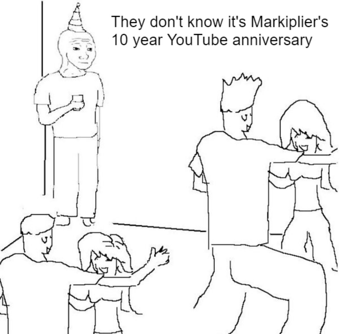 <a href="/markiplier/">Mark</a> Go check your Slack messages loca, Marcus left a present in there from like 300 us 🤤 Call him over boys. Meme by @ladyr4ziel