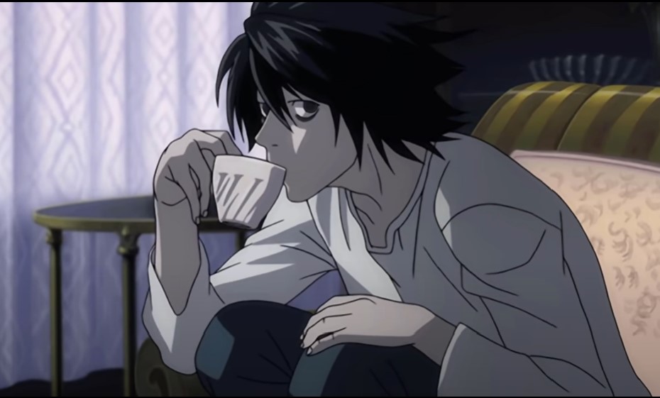 Л ешь. Эл лоулайт аниме. Л ешь. Рюдзаки лоулайт. L death note манга.