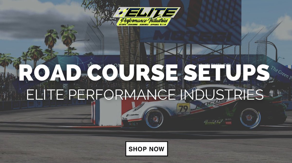 Did you know, Elite Performance also builds top split winning Road Course setups, courtesy of <a href="/juncosesports/">Juncos Hollinger eSports</a>! 

Check ‘em out at ElitePerformanceIndustries.com, &amp; be sure to swing by our 1200+ member Discord:  discord.gg/KrzJNFTYSY

@juncosracing
#iRacing
#SimRacing