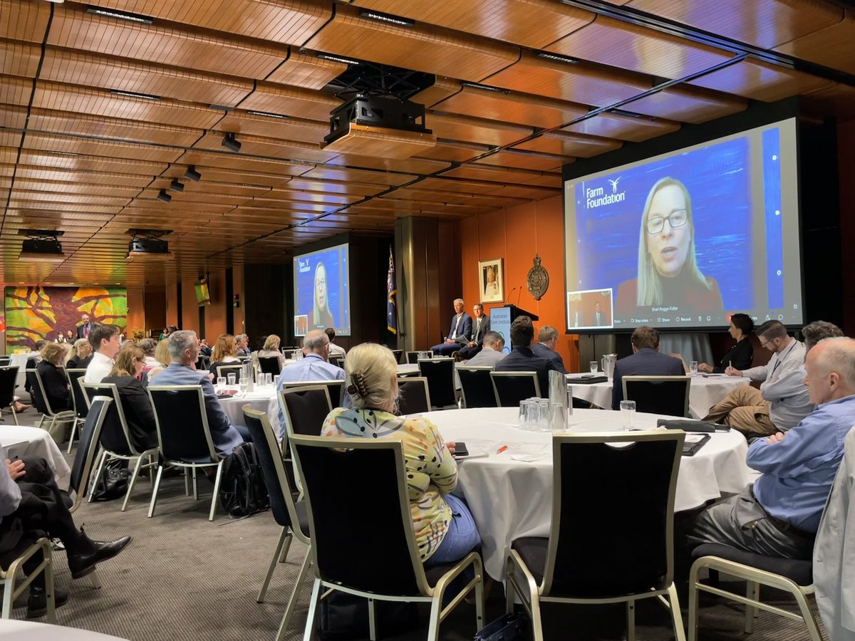 Sarah_S_T's tweet photo. How do we manage the shifting tides of policy makers in #ag4advocacy? Anchor to your core and shared values is the advice from @FarmFoundation US at @AustFarmInstitu #AFI2022 https://t.co/hq5ttX4t0p