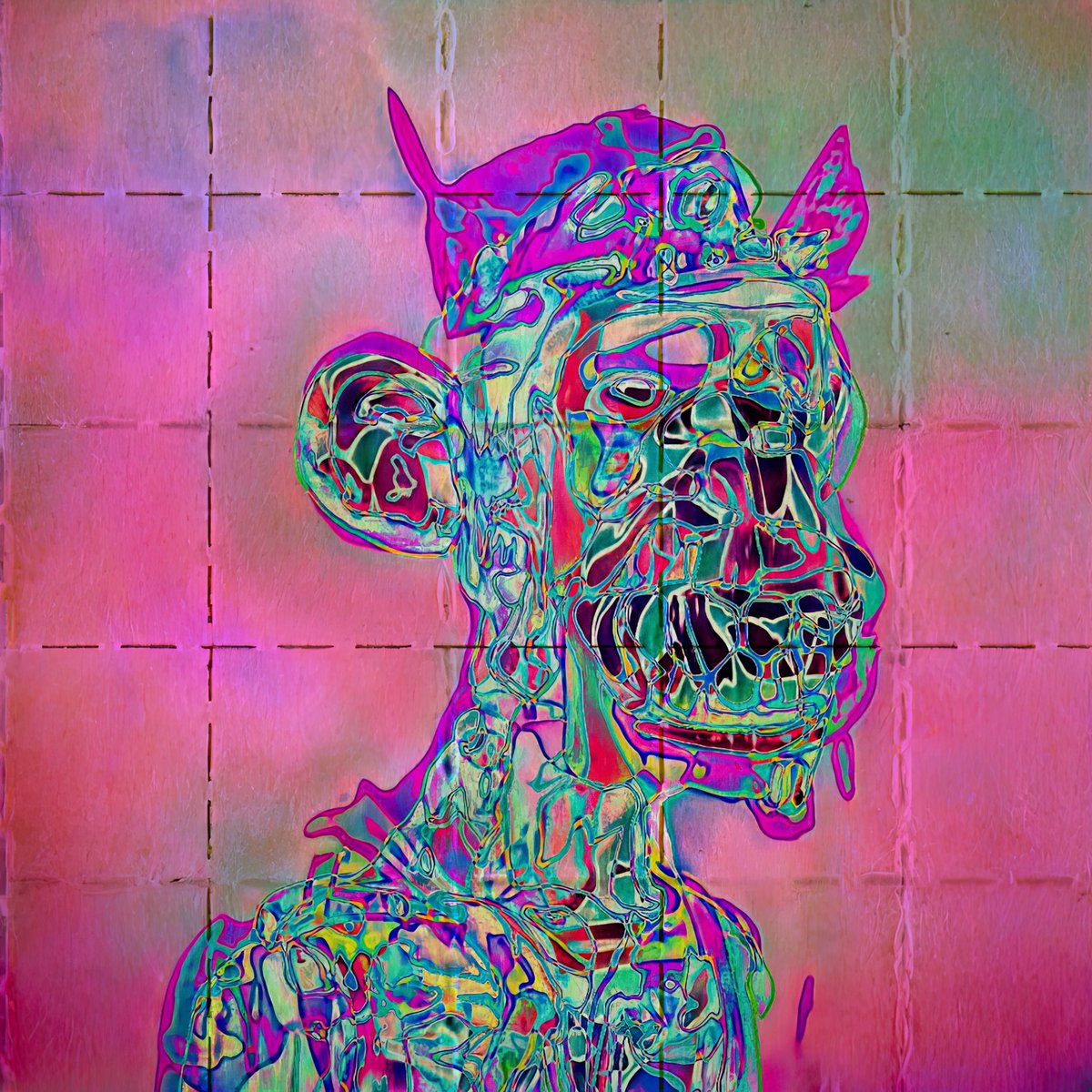 LSDApes's tweet photo. A frame of #LSDApe 41 https://t.co/7TUsBuHCVl