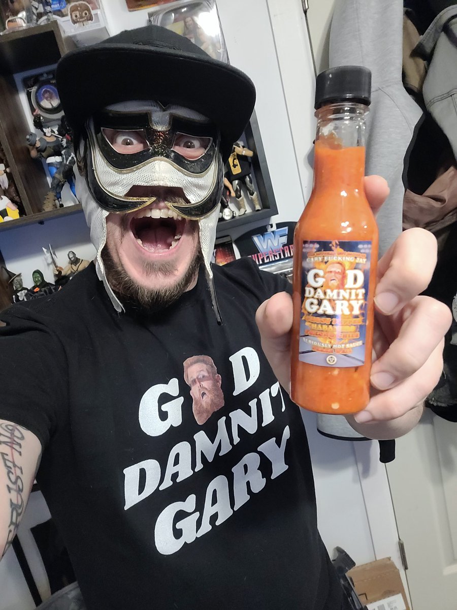 3013creations's tweet photo. WHO'S THE MAN BABY!?!?

If you missed tonight's 🔥 announcement, here you go! 
#GodDamnitGary #HotSauce #CultOfGaryJay #MurrzanosGardenGoods

@StiffRoboGinger x @3013Creations

!!!COMING SOON!!! https://t.co/XYzunEJmTW