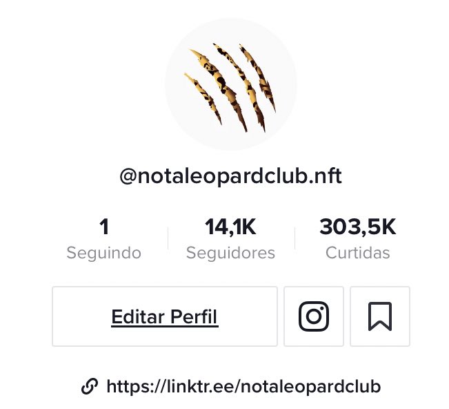 NotaLeopardClub's tweet photo. Not a Leopard Club crescendo no TikTok🚀🐆

Da uma olhada nas nossas #NFTs !

https://t.co/rhhkMgJ1km https://t.co/t31870grgk