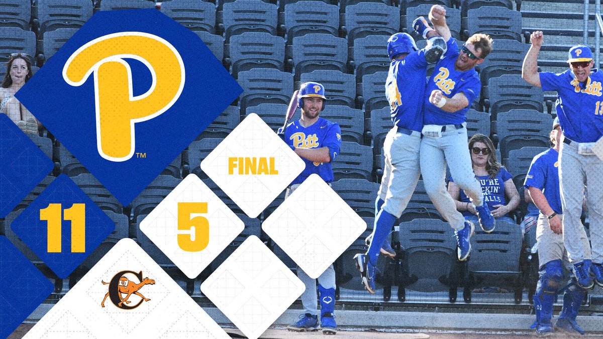 Pitt_BASE's tweet photo. 𝗙𝗜𝗡𝗔𝗟 | Pitt 1️⃣1️⃣, Campbell 5️⃣

@cjm__99 retires the side quickly as we win the finale of the 𝗔𝗟𝗟-𝗔𝗠𝗘𝗥𝗜𝗖𝗔𝗡 𝗖𝗟𝗔𝗦𝗦𝗜𝗖 🇺🇸‼️ @TatemLevins finished with 6️⃣ RBI 💪

📸 Joe Dwyer, @WoodpeckersNC 

#H2P https://t.co/6howBbO0Zj