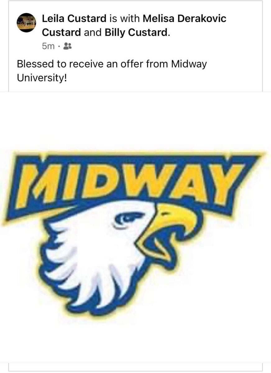 Congratulations to our very own Leila Custard!! We are so proud of you and wish you nothing but the best in your next chapter!! #Warhawks #TalonsUp