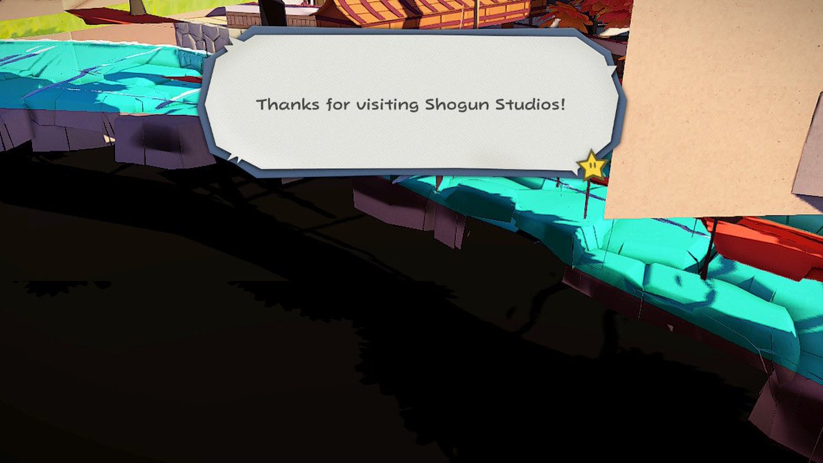 Zakubinator3000's tweet photo. These views were definitely not intended for the average tourist. 😅
Always cool seeing just what details are out of bounds, and where developers ended the illusion offscreen

#boundarybreak #PaperMario #PaperMariotheOrigamiKing https://t.co/xuAebe8BYI