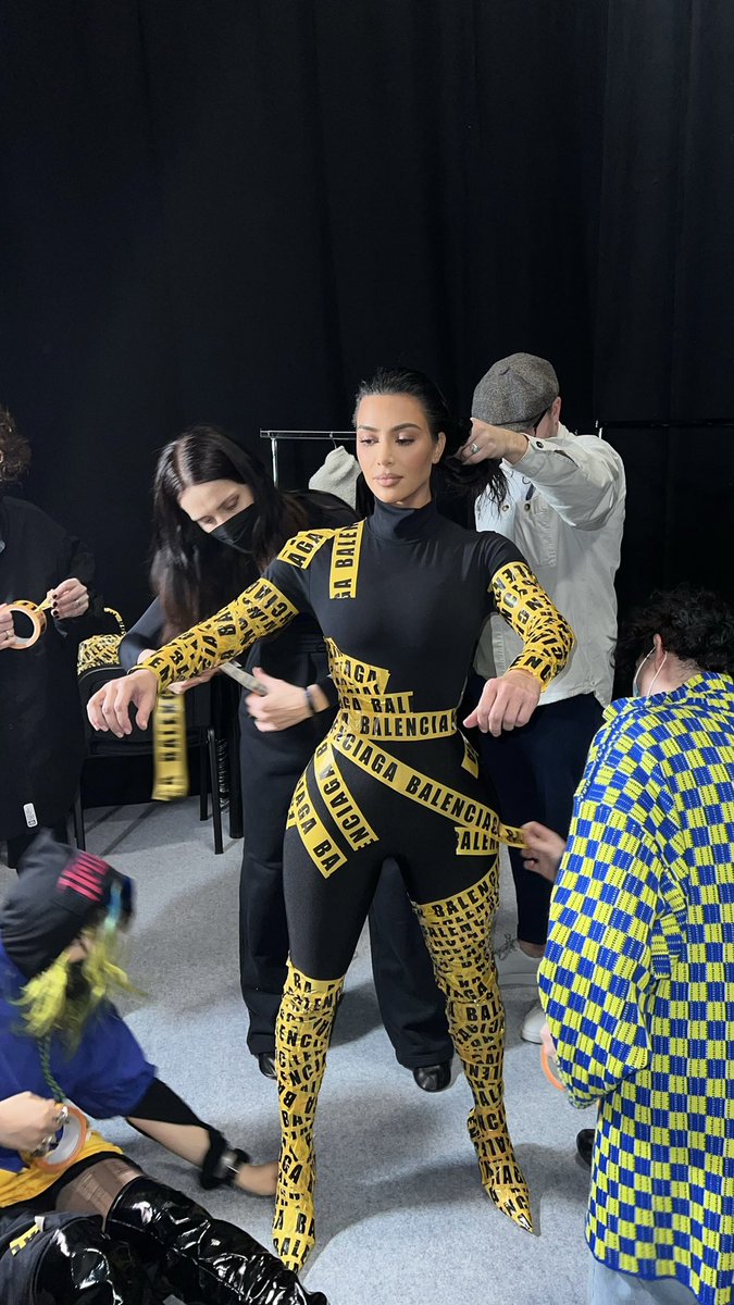 Kim Kardashian Paris Fashion week 2022