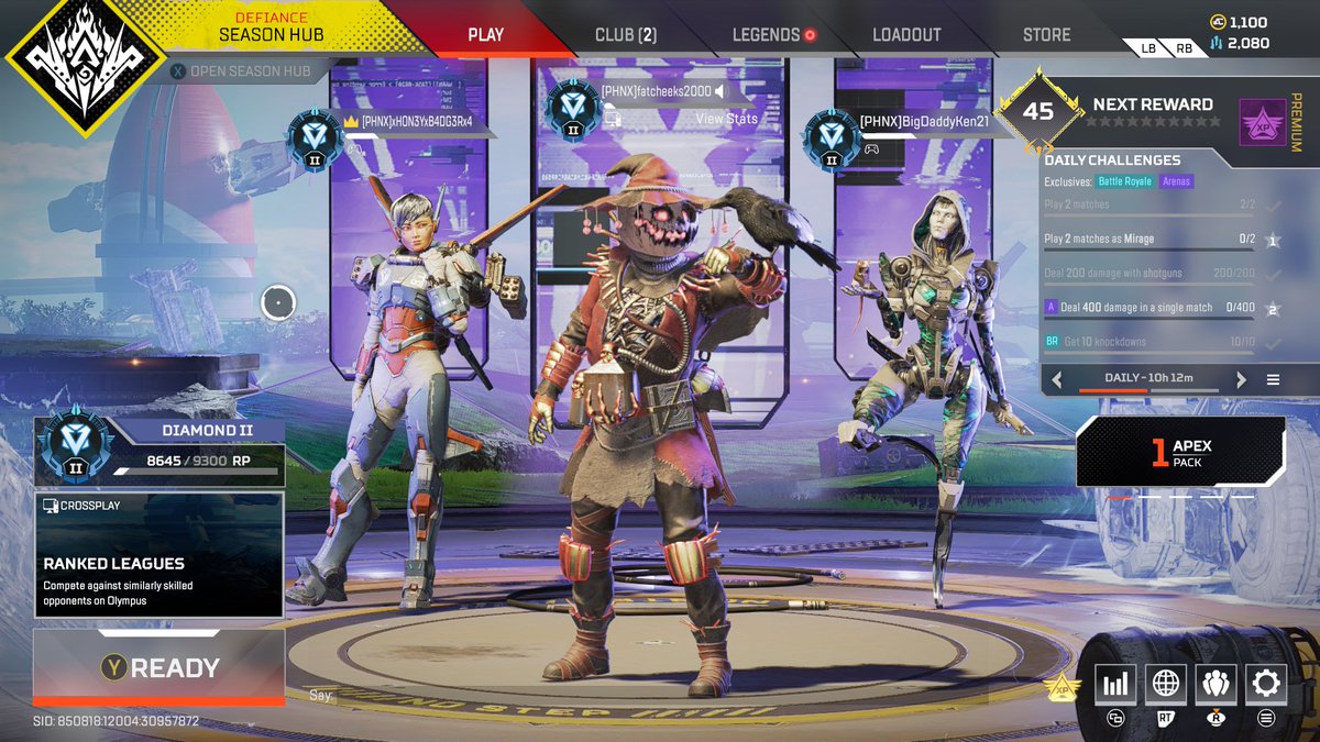 Hans00131's tweet photo. DIAMOND 2 !!!#PCGaming #ApexLegends https://t.co/kfxZ08yXkV