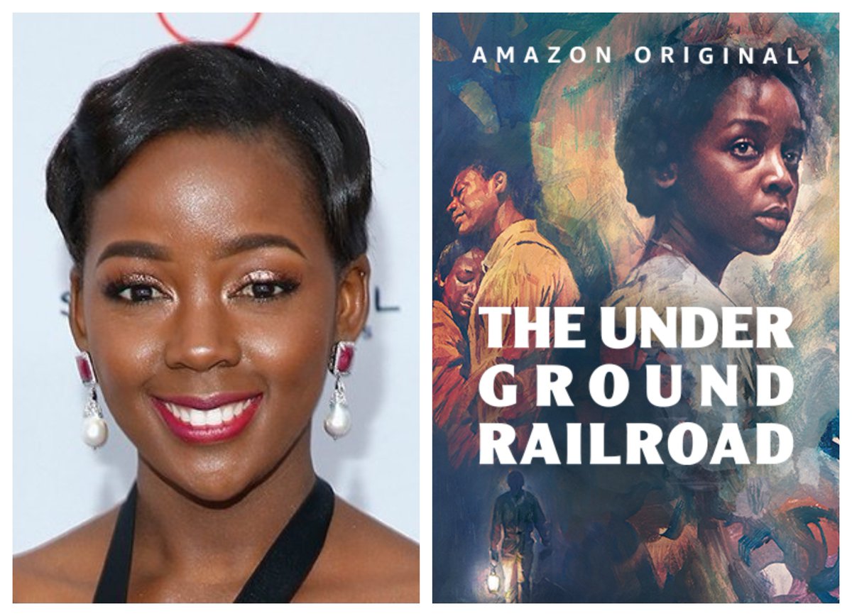 WMorales_BFTV's tweet photo. The winner of the #BestFemalePerformanceInAScriptedSeries goes to 
@thusombedu for @theugrailroadtv #SpiritAwards https://t.co/exSOehIqBh