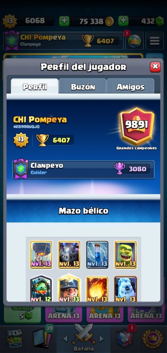 Deje de jugar en 2021 pero una amiga me refresco la memoria 🥶 las 2 veces que llegue a top 10000 😶