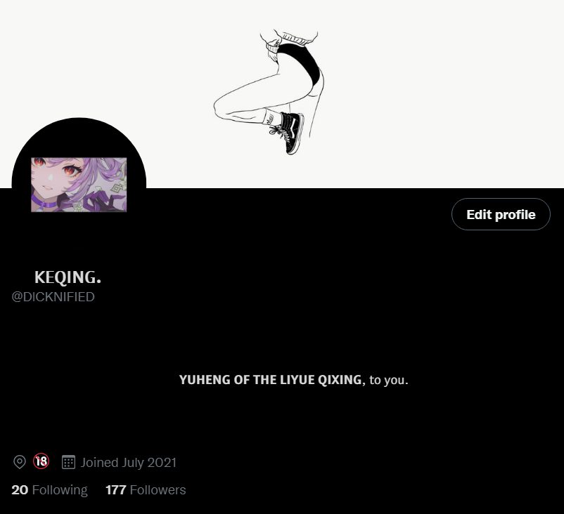 DlCKNIFIED's tweet photo. × hmmmmm that pfp looking real familiar 🧐🧐🧐 https://t.co/NEKtHHHnr6
