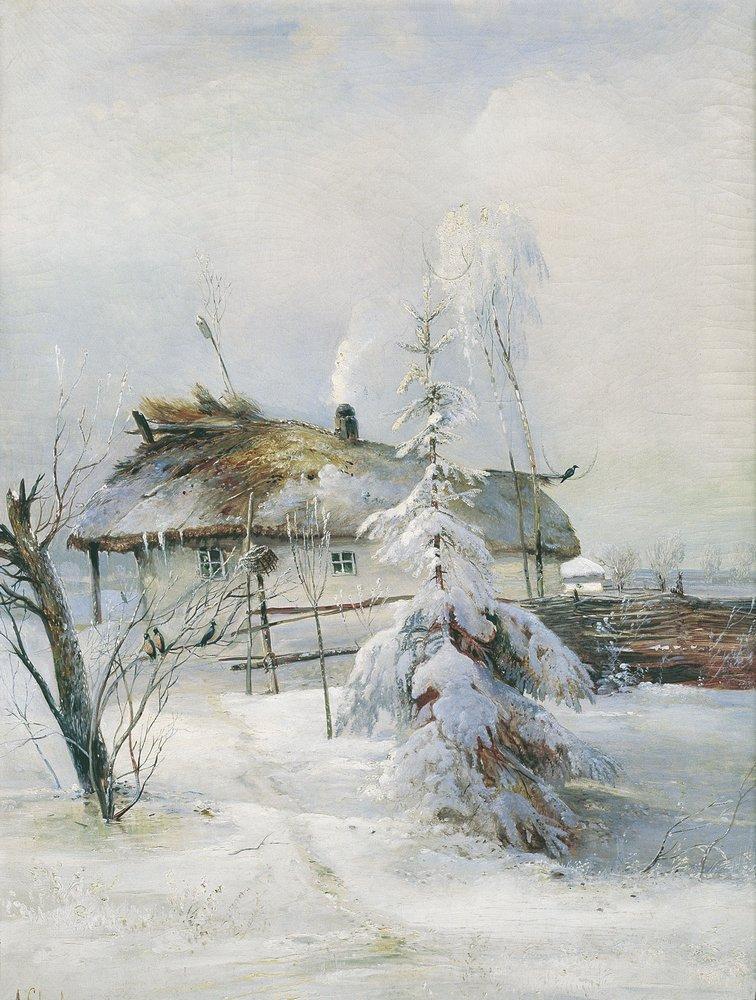 Winter, 1873 #realism #alekseysavrasov