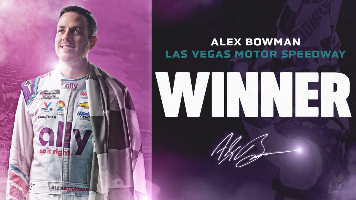 Alex Bowman wins BIG in Vegas! 🏆
