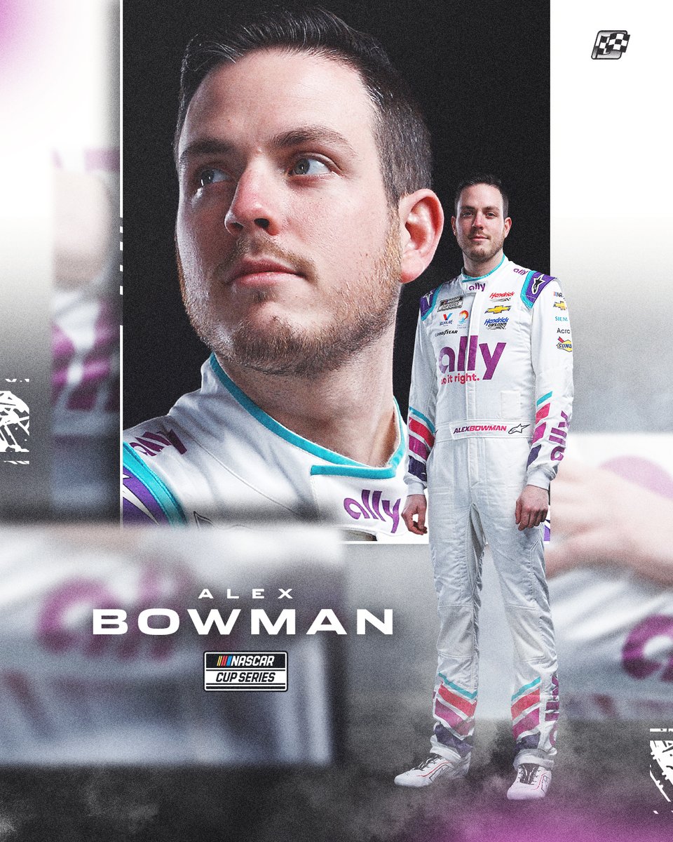 CHECKERED FLAG: THE RIVER COMES UP BOWMAN! @Alex_Bowman wins a drag race in Vegas!