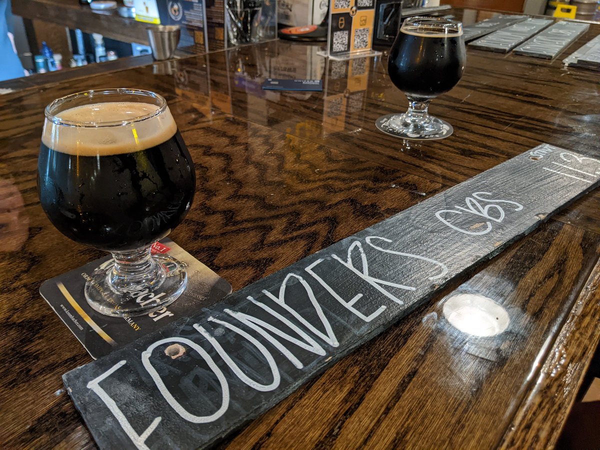 BrookeFurnari's tweet image. Didn&apos;t get to go to St. Louis this weekend but enjoying some 2018 CBS on tap @GBSchaumburgIL #cbs2018 #FoundersCBS