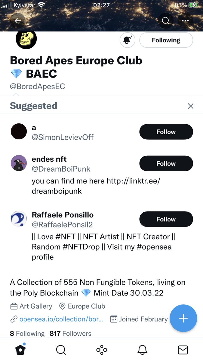 Paul69K's tweet photo. @BoredApesEC Done!

0x7C4b3e12B6d7fE2d778df04d526A800FEFEdE37e https://t.co/0UYP2mZGGL