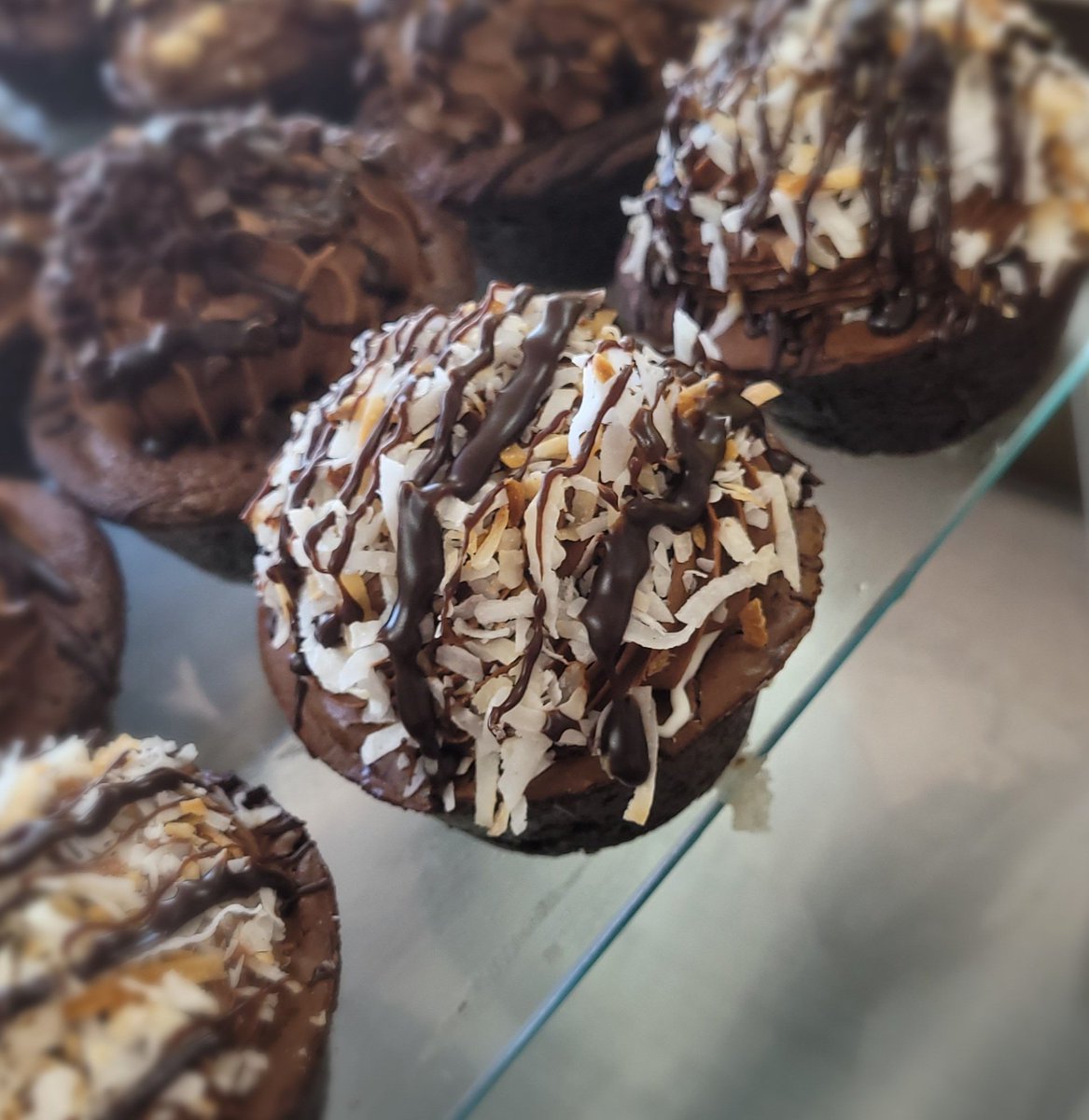 Toasted Coconut Brownie!!